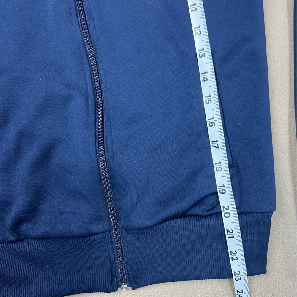 Nike Boston Red Sox Jacket Women Small Blue Full Zip Sewn Letters Long Sleeves - Picture 3 of 11